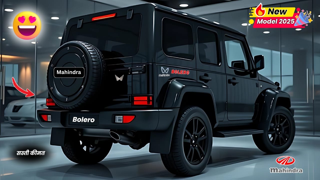Mahindra Bolero New 2025: सॉलिड फीचर्स और लग्जरी लुक के साथ नई बोलेरो, जानिए कीमत