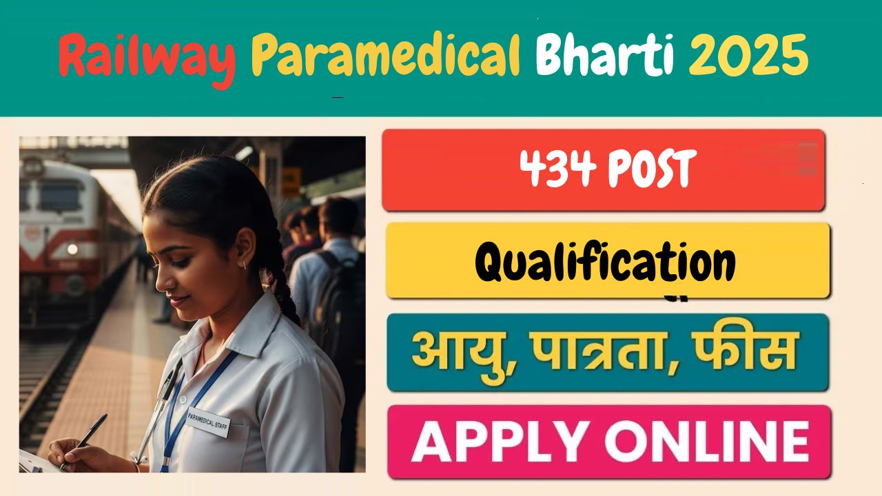 Railway Paramedical Bharti 2025
