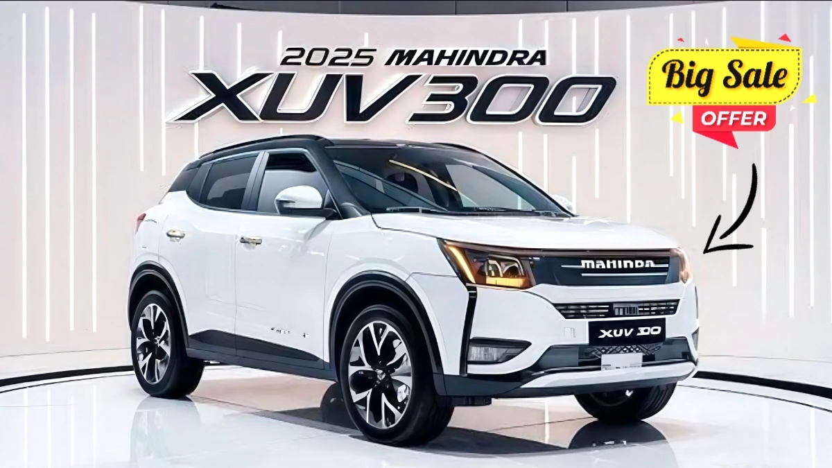 Mahindra XUV300 2025: A Feature-Packed Compact SUV with Sunroof, 7 Airbags, and 40 KM/L Mileage at ₹1.55 Lakh Down Payment!