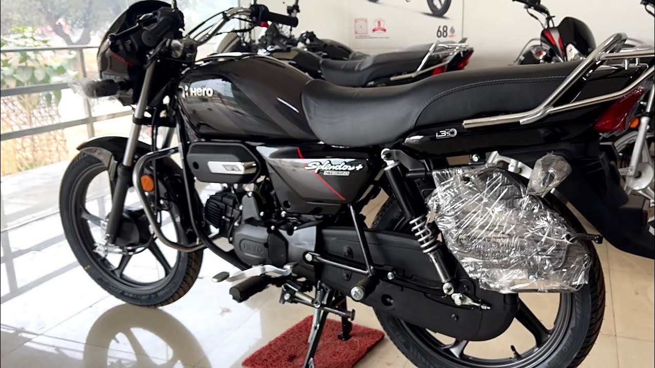 H-शेप टेललाइट, 73KMPL माइलेज के साथ Hero Splendor Plus Xtec 2.0, देखे कीमत